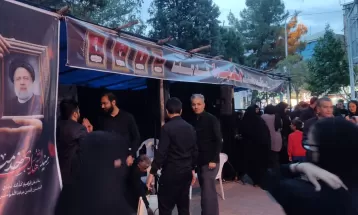 برپایی موکب سیدالشهداء خدمت در نیشابور