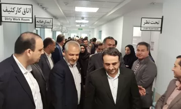 بیمارستان راشد زاوه افتتاح شد