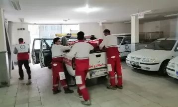 اعزام تیم‌های امدادی نیشابور به مناطق زلزله‌زده کاشمر