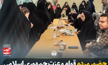 بیانات رهبر انقلاب پس از شرکت در انتخابات