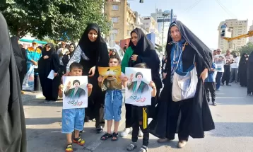 مشایه اربعین شهدای خدمت در مشهد