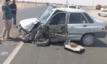 جاده مرگ در خواف همچنان میزبان وقوع تصادفات
