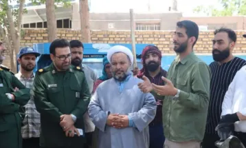 برگزاری اردوی جهادی در مناطق مرزی خواف