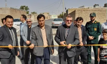 افتتاح و کلنگ‌زنی ۴ طرح خدماتی در رشتخوار