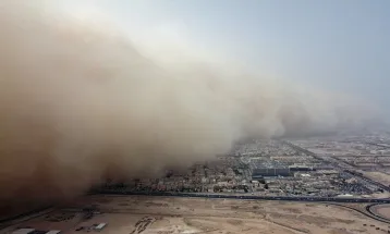 سرعت باد در شهرستان خواف کاهش یافت