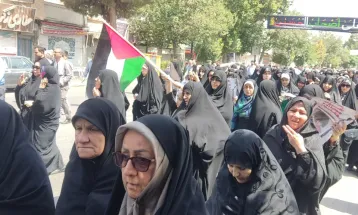 راهپیمایی مردم نیشابور در محکومیت ترور شهید هنیه
