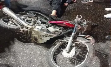 ۲کشته و مصدوم درپی واژگونی موتورسیکلت در کاشمر