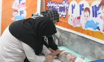 تزریق ۵۰۰ دُز واکسن پنوموک در تربت‌‌حیدریه