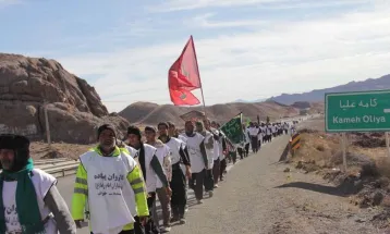 امتداد اربعین حسینی در مسیرهای منتهی به مشهدالرضا