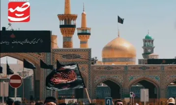 حال و هوای اطراف حرم مطهر رضوی