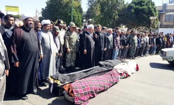 جانباختگان قوچانی حادثه معدن طبس تشییع شدند