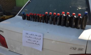 کشف ۶/۵ کیلوگرم تریاک در کاشمر