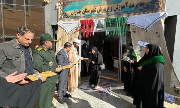 اعزام ۴۰ دانش‌آموز چنارانی به سفر راهیان نور