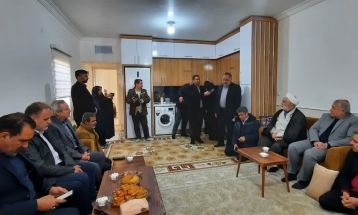 افتتاح ۱۶واحد مسکن روستایی کمیته‌ امداد نیشابور