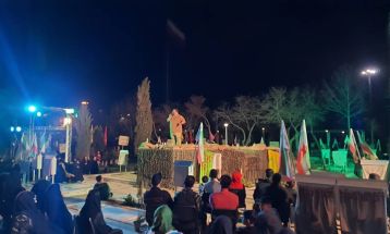 برگزاری برنامه «هزاران قمر» در گلزار شهدای مشهد