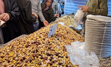 حال و هوای بازار شب عید در کاشمر