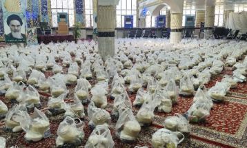 ۱۰۰۰ بسته معیشتی در صالح‌آباد توزیع شد