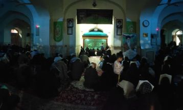شب قدر در زیارتگاه شهید مدرس کاشمر