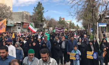 نمایش کم‌نظیر مردم قوچان در راهپیمایی روز قدس