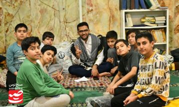 حضور دهه نودی‌ها در اعتکاف تربت‌حیدریه