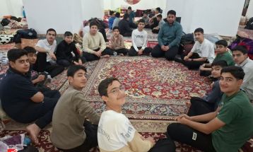 اعتکاف جوانان و نوجوانان در مسجد جامع بردسکن