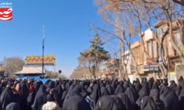 خروش انقلابی مردم چناران علیه اغتشاشات اخیر