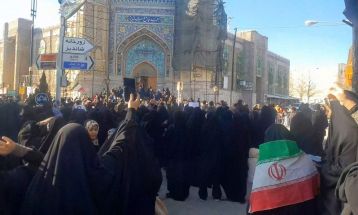 راهپیمایی مردم طرقبه‌شاندیز در محکومیت اغتشاشگران، تروریست‌های مسلح