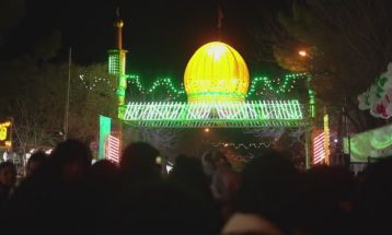 جشن خیابانی ولادت حضرت ابوالفضل (ع) در کاشمر