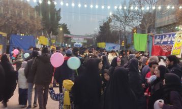 جشن بزرگ خیابانی نیمه شعبان در نیشابور