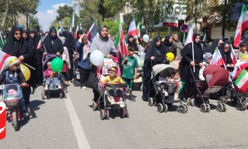 رژه کالسکه سواران در نیشابور