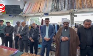 آیین تجلیل از کاسبان منصف در بازار چناران