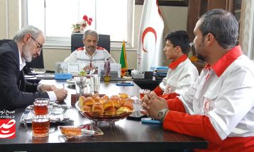 چناران نخستین رتبه جذب داوطلب هلال احمر استان