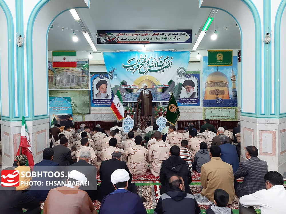 اجتماع و راهپیمایی سرخسیها در حمایت از قیام ملت فلسطین