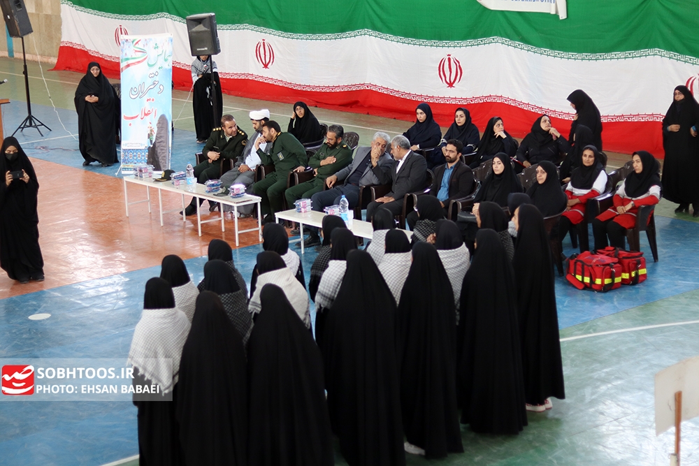 همایش بزرگ دختران انقلاب در سرخس