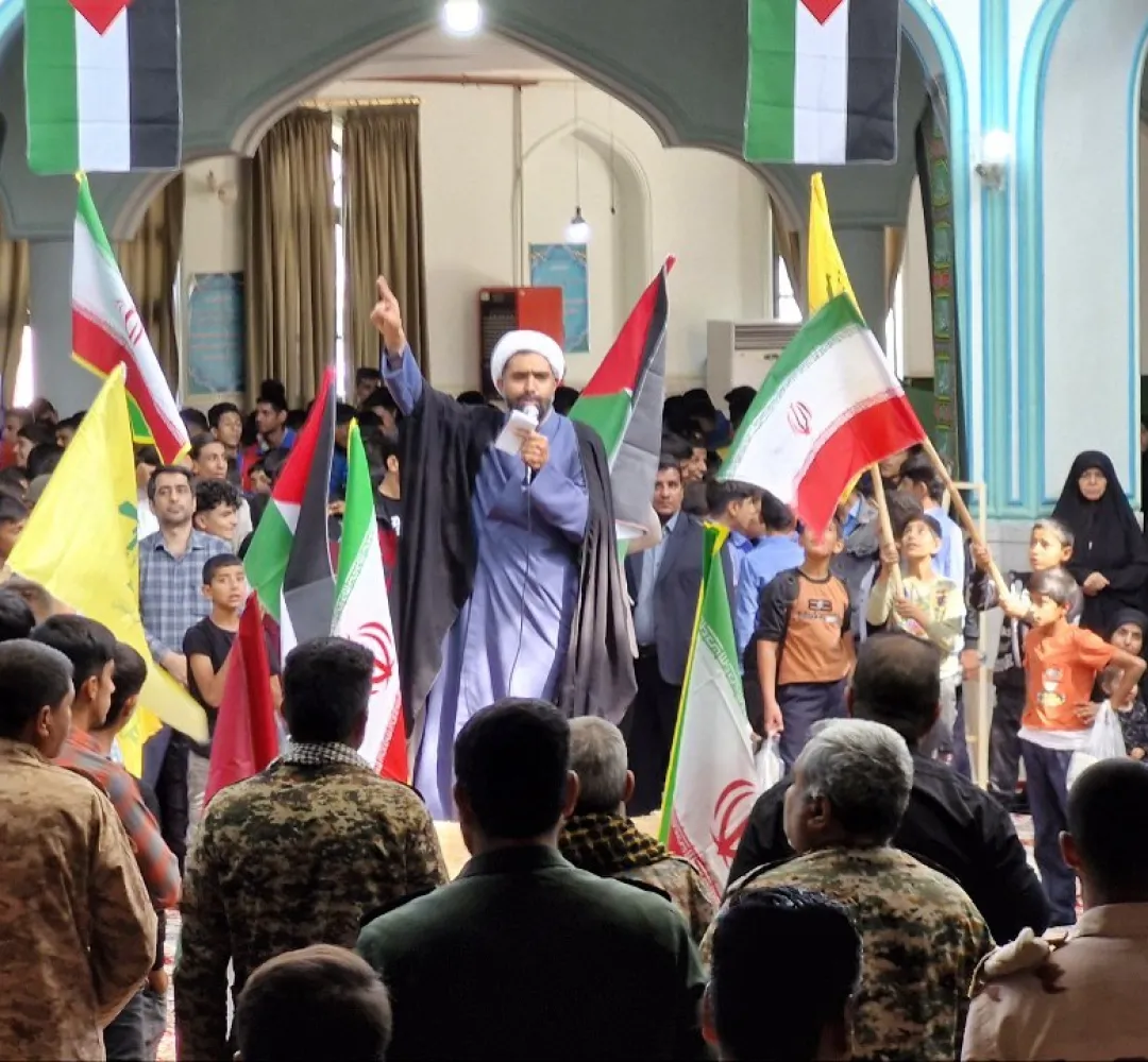 اجتماع بزرگ مردم انقلابی سرخس درپی شهادت سیدحسن نصرالله