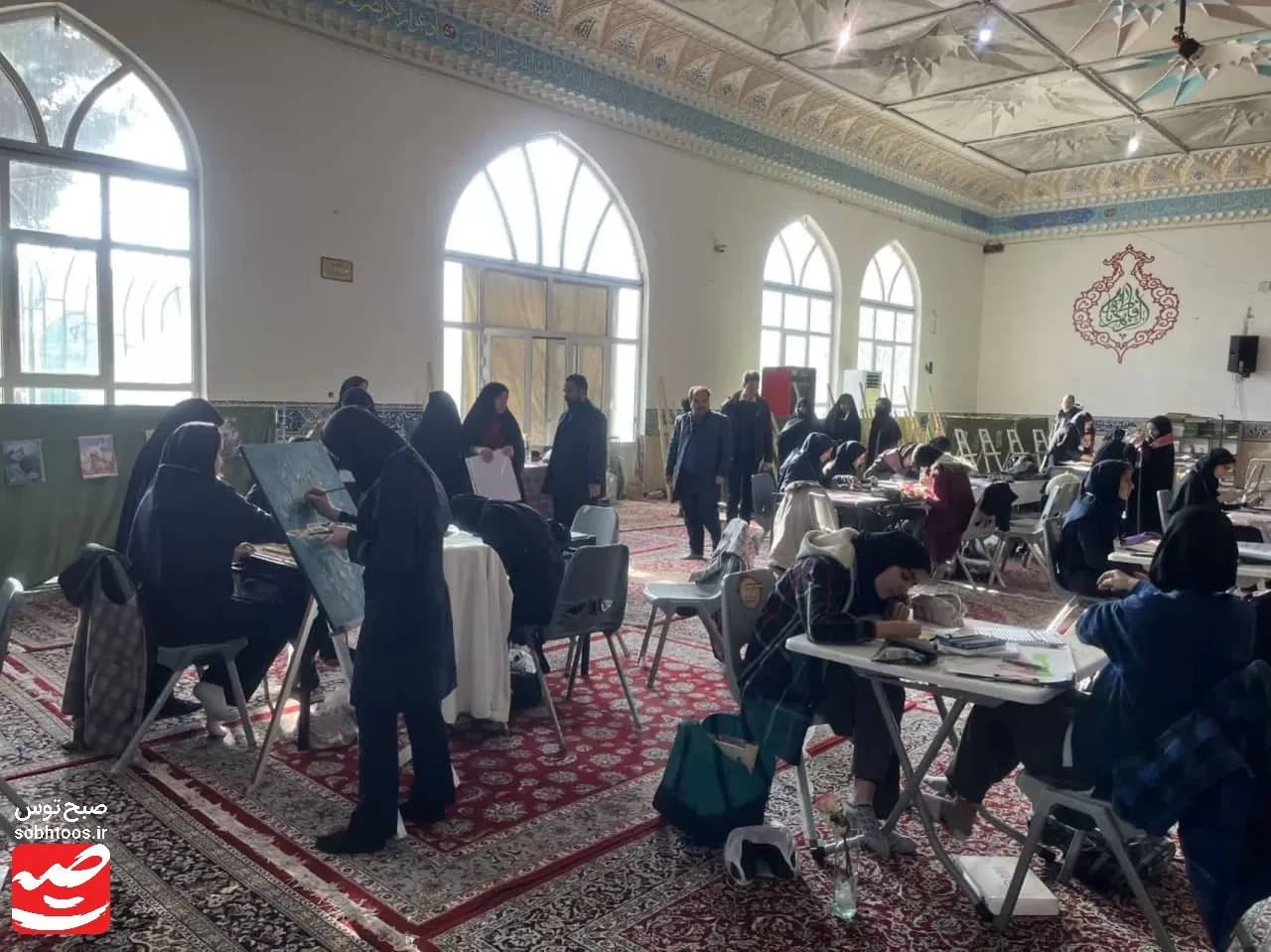 نخستین رویداد دانش‌آموزان هنرمند محور مقاومت در کاشمر