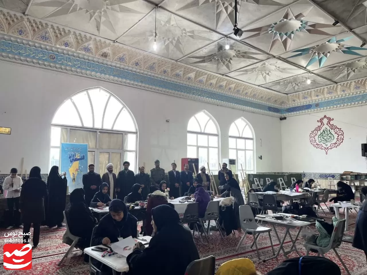 نخستین رویداد دانش‌آموزان هنرمند محور مقاومت در کاشمر