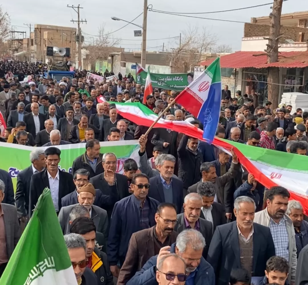 حماسه کندریها در چهل وپنجمین جشن پیروزی انقلاب