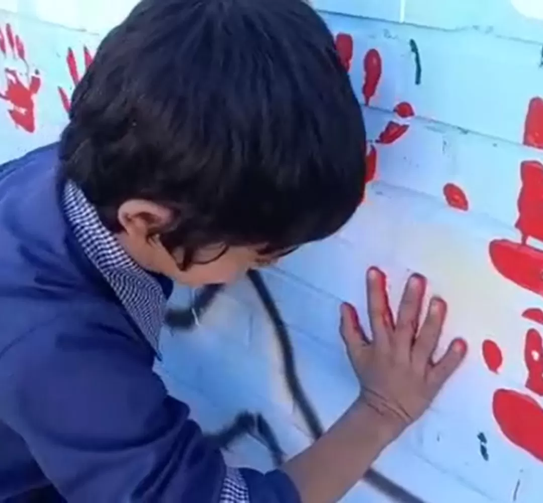 تَلی از امید در آموزشگاه روستای تلآباد کاشمر