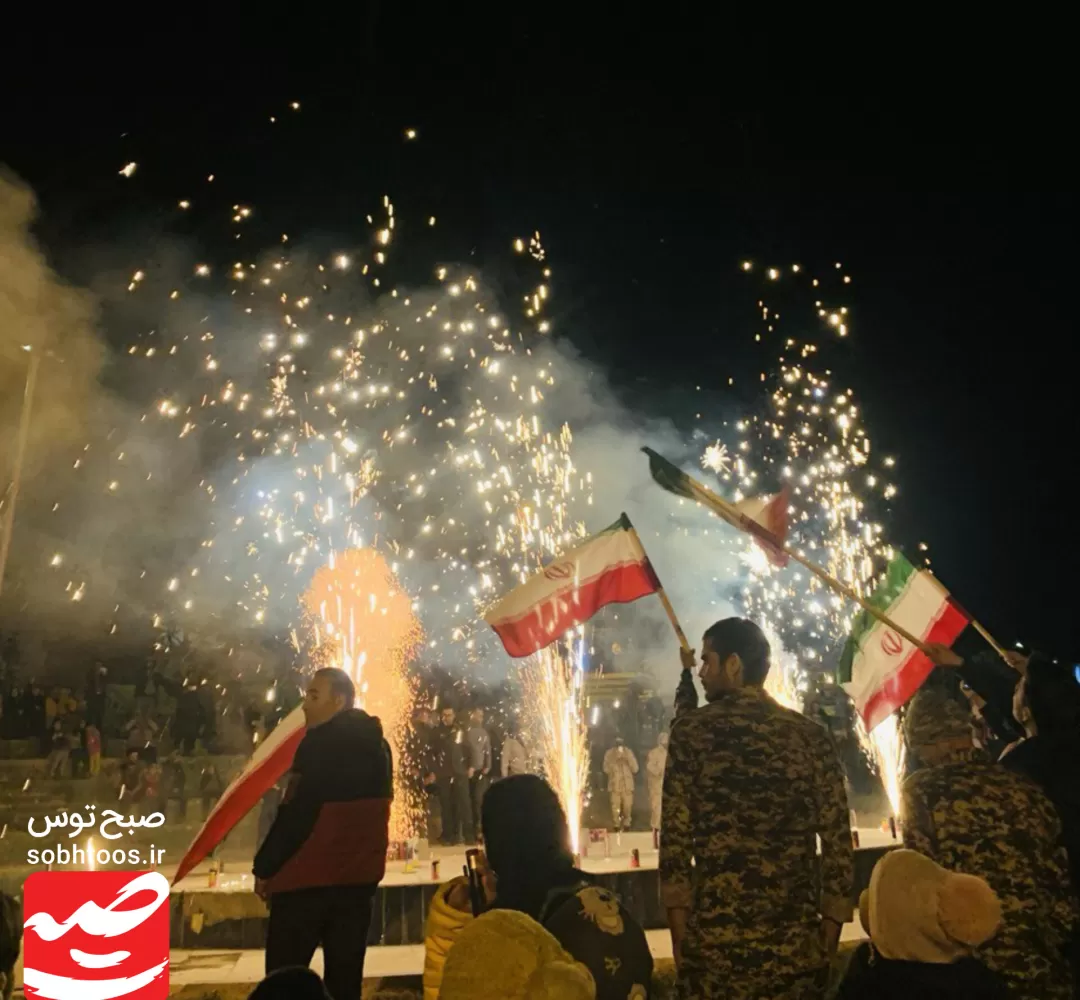 مراسم نورافشانی شب ۲۲ بهمن در خواف