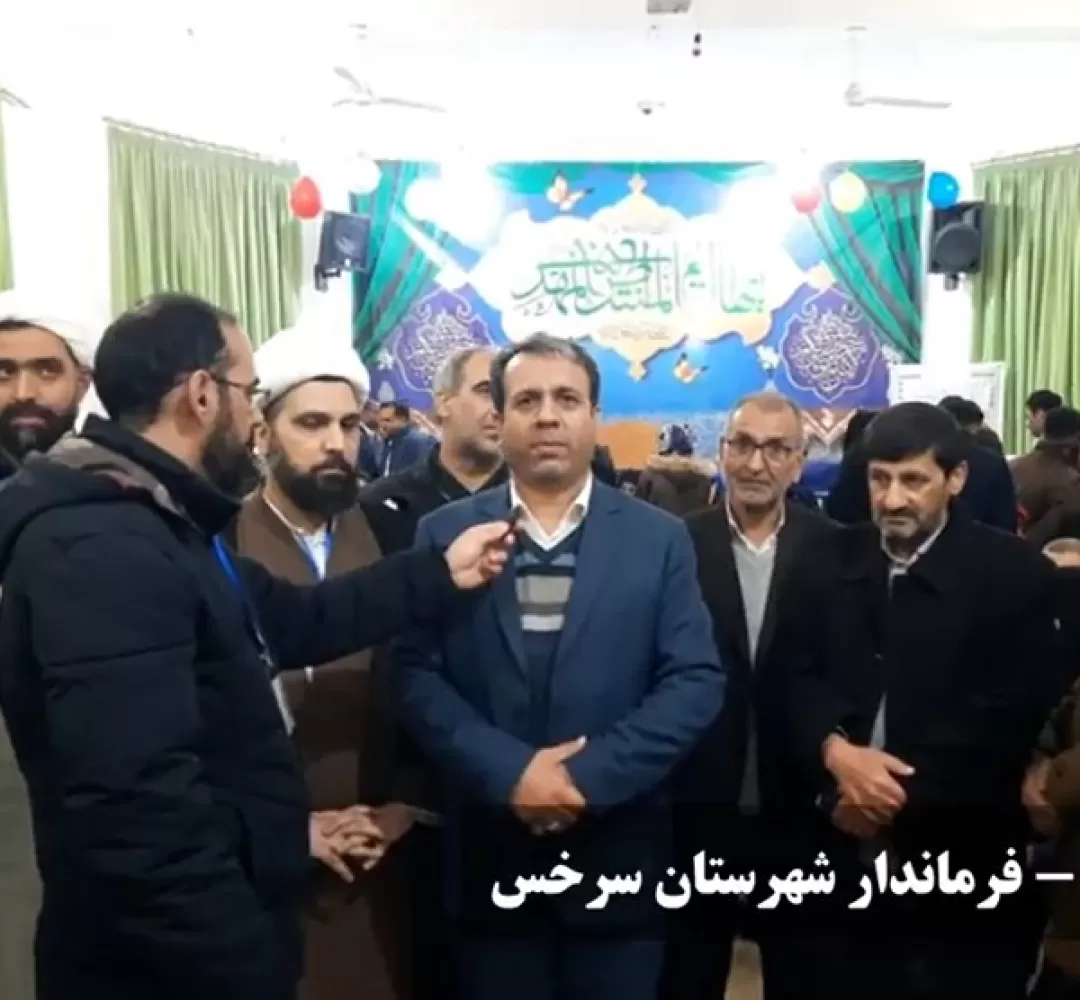 حضور حماسی مردم سرخس در انتخابات معنادار است