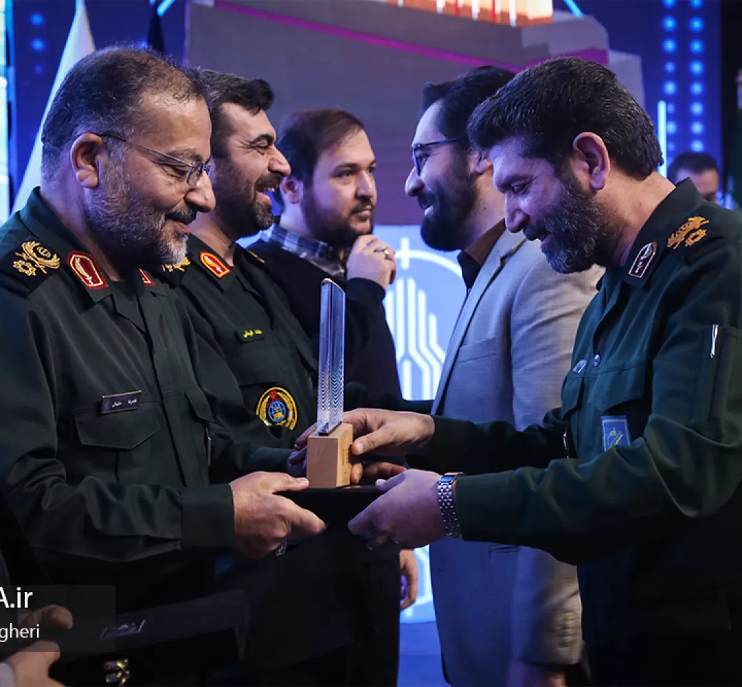 تجلیل از فرماندهان قرارگاه فضای مجازی سپاه استانی سراسر کشور
