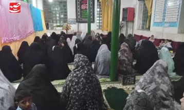 محفل انس‌با‌قرآن و برپایی «سفره‌ کریمانه» در سرخس