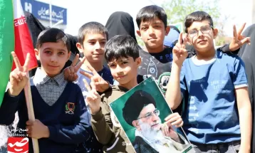 جلوه‌های زیبا از راهپیمایی روز قدس کاشمر