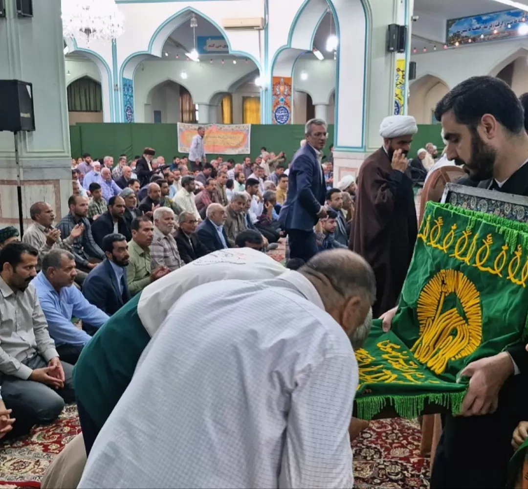 حضور کاروان «زیر سایه خورشید» در نمازجمعه سرخس