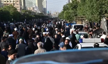 حضور بی‌نظیر مشهدی‌ها دربزرگداشت شهادت آیت‌الله رئیسی
