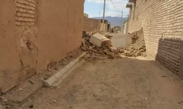 خسارات زلزله کاشمر