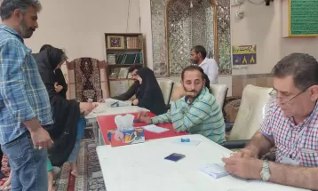 حضور حماسه‌ساز مردم مشهد در انتخابات ریاست جمهوری
