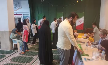 حضور حماسه‌ساز مردم مشهد در انتخابات ریاست جمهوری