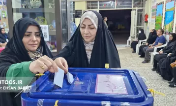حضور حماس‌ساز مردم سرخس در انتخابات ریاست‌جمهوری